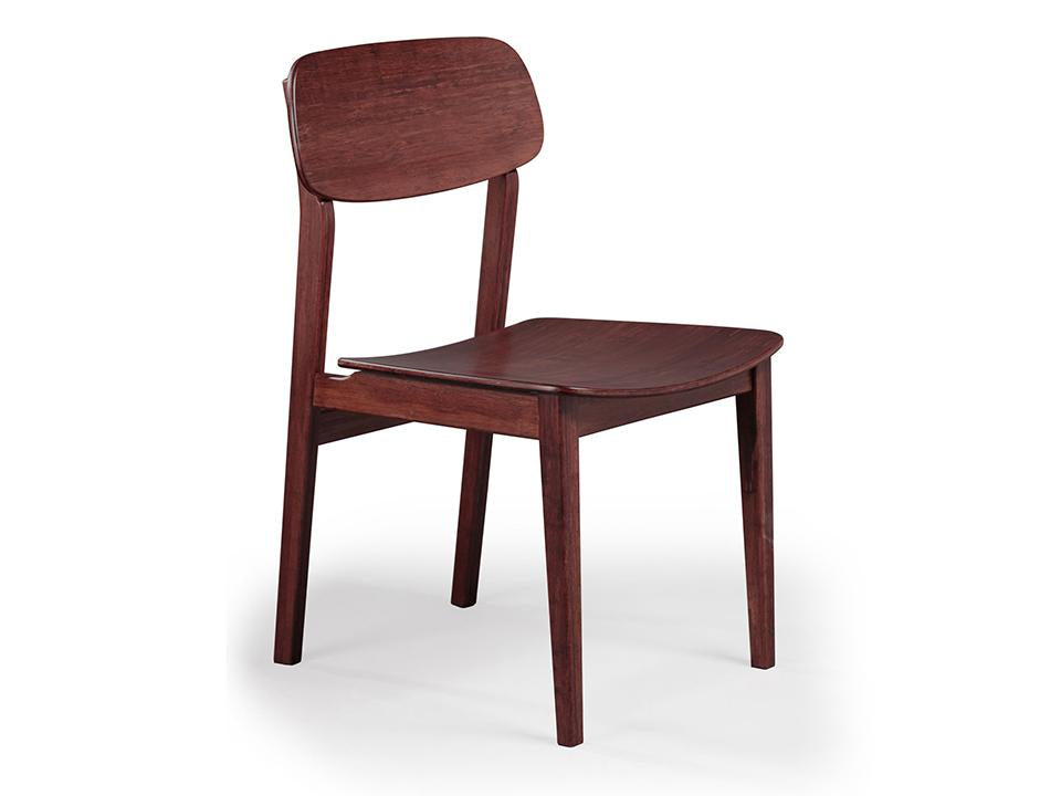Greenington's Modern and Sustainable Currant Solid Bamboo Dining Chair in Sable Finish