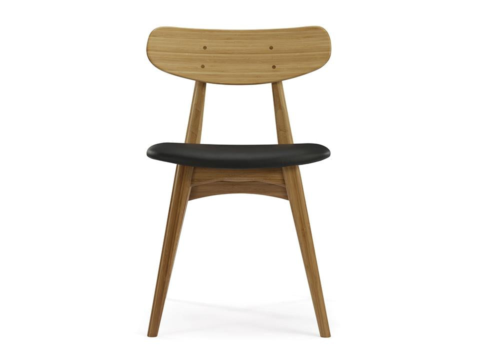 Greenington's Modern and Sustainable Cassia Solid Bamboo Dining Chair in Sable Finish