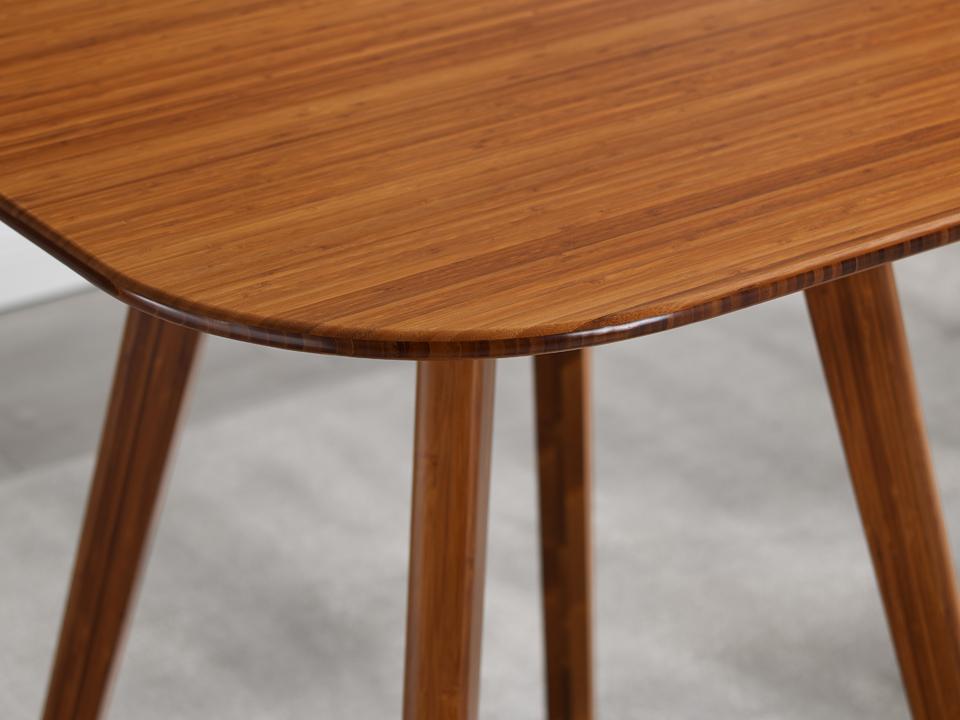 Greenington Cosmos Counter Table in Solid Amber Bamboo