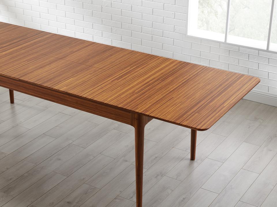 Greenington 伸縮式バンブーダイニングテーブル Amazon.com - Greenington Bamboo Currant Extendable Dining
