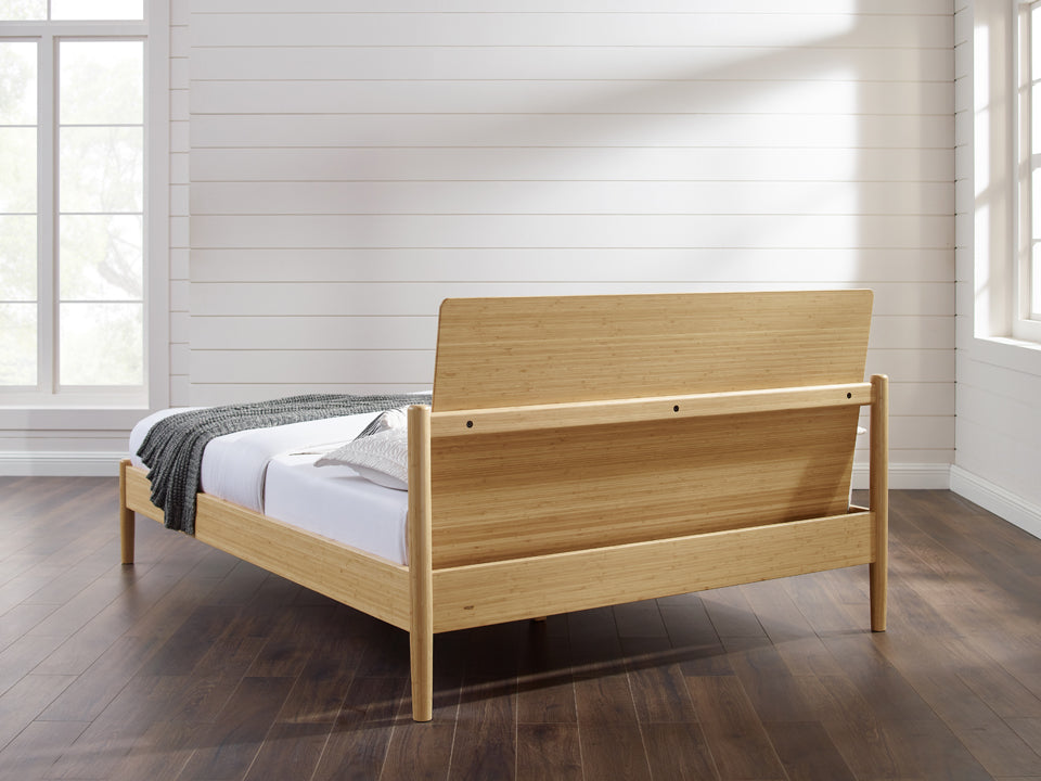 Greenington Monterey Platform Bed in Solid Amber Bamboo